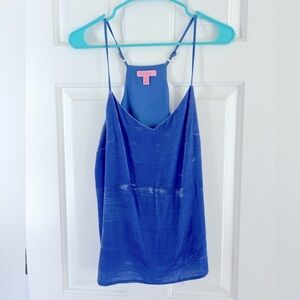 Lilly Pulitzer Dusk Lux Velvet Tank Top
